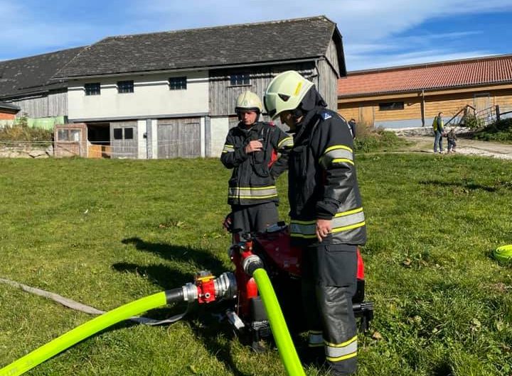 Einsatzübung in Kaindorf