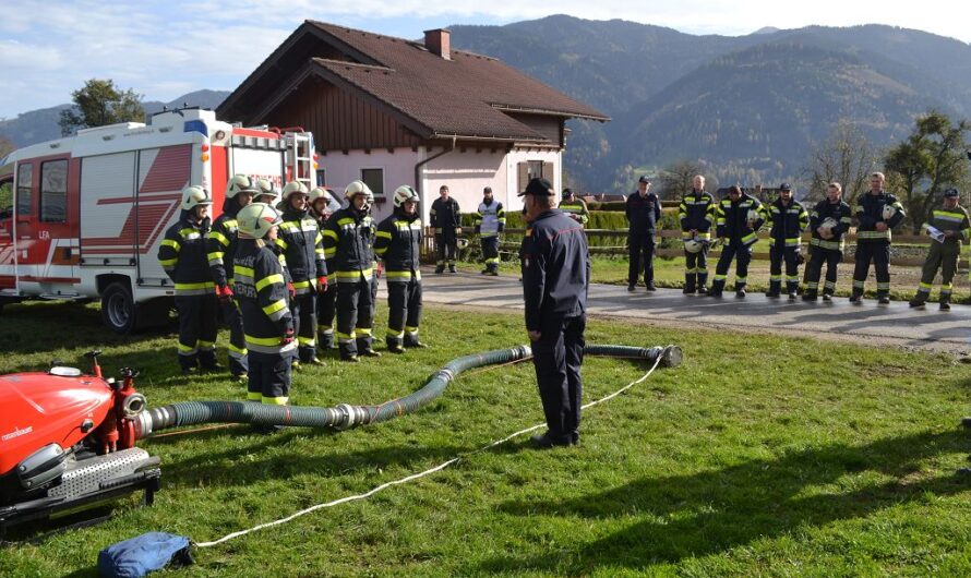 FF Mitterberg veranstaltete Abschnittsübung