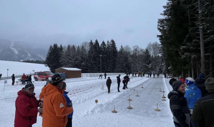 Eisstockturnier des Feuerwehrabschnitts Gröbming